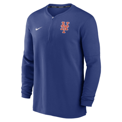 Nike Dri-fit MLB New York Mets 3/4 Pullover W UPF 40+ 2024 Sz M New!